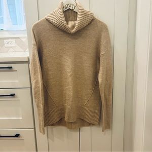 Gap Cowl Neck Sweater in Tan